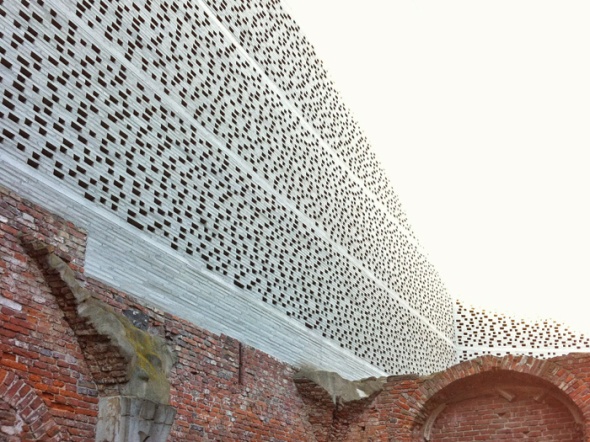 perforated wall